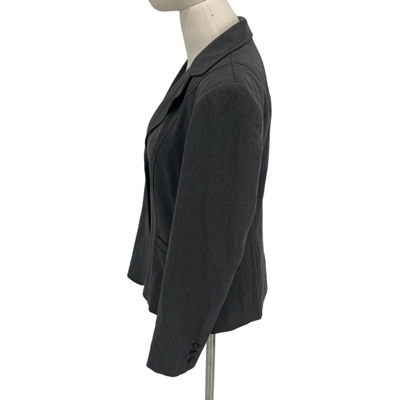 Rafaella Gray Single Breasted Blazer Size 10 Women’s - Picture 4 of 6